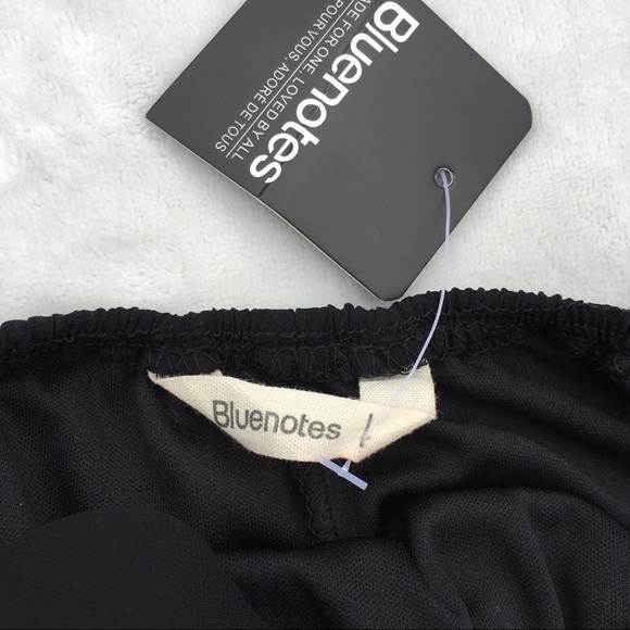 Bluenotes Black Flowy Dress - Picture 3 of 4